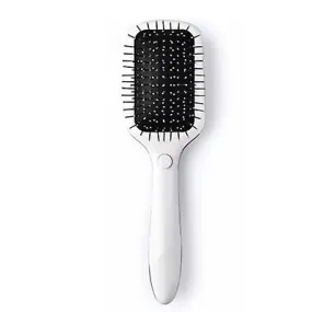 24*5*6.8cm white Metal electric massage comb head magnetic therapy air cushion comb scalp care vibration comb AZ13603