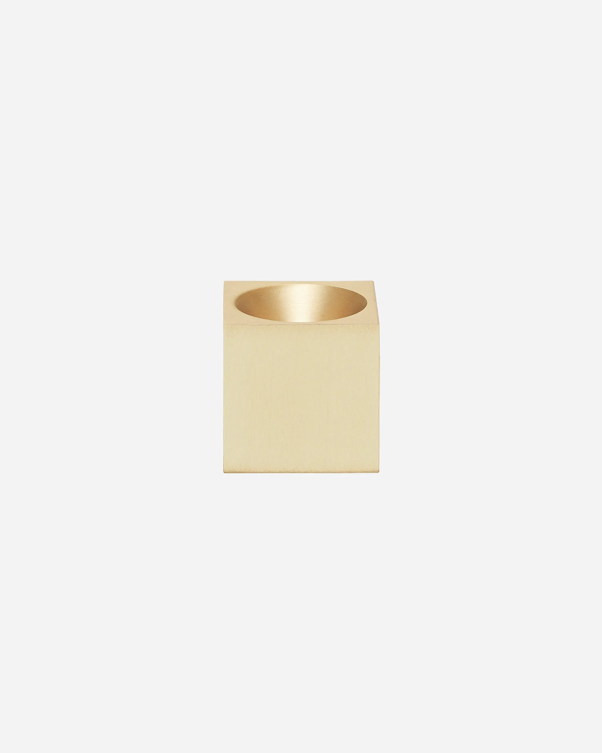 Cube Burner Brass